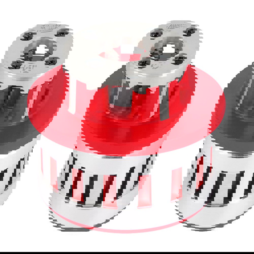 Pipe Threader Die Heads; For Pipe Size: 1/2 in ; Thread Type: NPT ; Material: Aluminum ; Opening Type: Manual